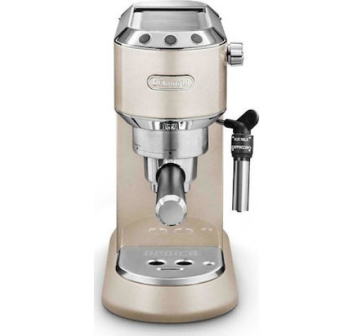 Delonghi Dedica Metallics EC785.BG Μηχανή Espresso 1300W Πίεσης 15bar Μπεζ (+ δώρο δύο κούπες) Delonghi Dedica Metallics EC785.BG Μηχανή Espresso 1300W Πίεσης 15bar Μπεζ (+ δώρο δύο κούπες)